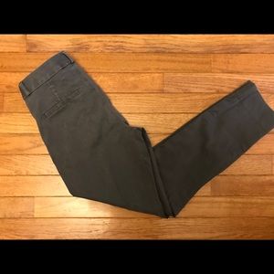 Banana Republic grey Sloan ankle pants